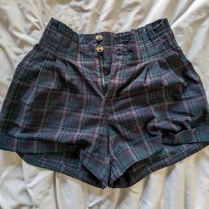 American Eagle Plaid Shorts